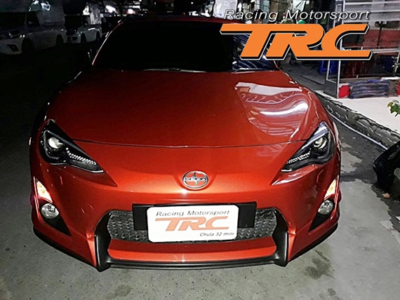 ไฟหน้า Projector  DRL-Lightbar GT86 2012 โคมดำ ระบบไฟเลี้ยววิ่ง Japan Style